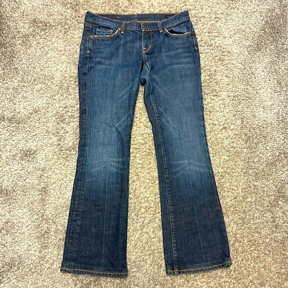 Citizens Of Humanity Kelly 001 Low Waist Bootcut Blue Jeans Womens Size 29 - Picture 1 of 6